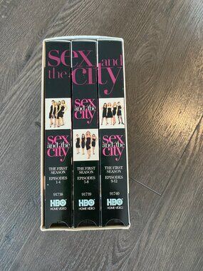 VINTAGE SEX AND THE CITY VHS COMPLETE SEASON 1 HBO - UNTESTED